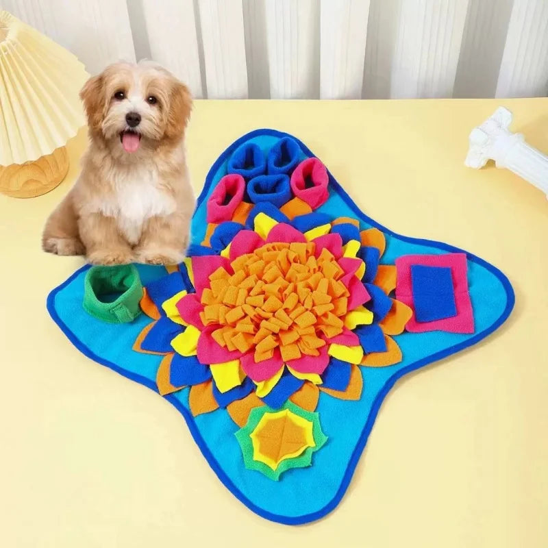 Smart Snuffle Mat for Dogs – Mental Stimulation & Slow Feeder Toy for Dogs